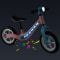 Bicicleta fara pedale cu lumini si muzica Rider, Action One, 12 inch, Roz