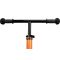Bicicleta fara pedale, Action One Strike, cu roti luminoase, 12 inch, Portocaliu