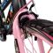 Bicicleta cu roti ajutatoare si bidon pentru apa Cameleon II, Action One, 14 inch, Roz