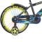 Bicicleta cu roti ajutatoare si bidon pentru apa Super Nova II, Action One, 20 inch, Verde