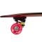 Penny Board, Action One, Hawaii, 26 inch, Aluminium Truck, 100 kg, roti rosii