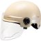 Casca de protectie cu viziera, Action One Jump, reglabila, Crem