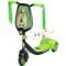 Trotineta de copii, Action One, Scout, cu lumini si muzica, Verde