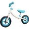 Bicicleta fara pedale, Action One, Baby Bliss, cu cadru reversibil si stickere incluse, 10 inch, Alb
