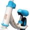 Bicicleta fara pedale, Action One, Baby Bliss, cu cadru reversibil si stickere incluse, 10 inch, Alb