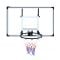 Panou de baschet cu inel si amortizor, Action One, 120 x 80 cm, Transparent