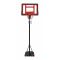 Set cos de baschet mobil, Action One Dream Team, inaltime reglabila 105-260 cm, panou 83 x 59 cm