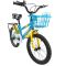 Bicicleta cu roti ajutatoare, Action One Arrow, 16 inch, 5-7 ani, Blue