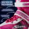 Set de role, Action One, Power Sport, roti luminoase, cu casca, protectii si geanta transport, S (31-34), Roz