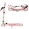 Trotineta Pliabila, Action One, Ballerina, frana mana, roti 140 mm, Roz