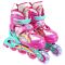 Role reglabile, Action One, Unicorn Fantasy, roti luminoase, XS(27-30), Roz