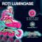 Role reglabile, Action One, Unicorn Fantasy, roti luminoase, M(35-38), Roz