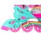 Role reglabile, Action One, Unicorn Fantasy, roti luminoase, M(35-38), Roz