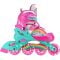 Role reglabile, Action One, Unicorn Fantasy, roti luminoase, XS(27-30), Roz