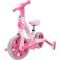 Bicicleta 2 in 1, Action One, cu roti ajutatoare si pedale detasabile, Roz