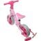 Bicicleta 2 in 1, Action One, cu roti ajutatoare si pedale detasabile, Roz