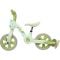 Bicicleta 2 in 1, Action One, cu roti ajutatoare si pedale detasabile, Verde