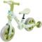 Bicicleta 2 in 1, Action One, cu roti ajutatoare si pedale detasabile, Verde