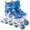Role reglabile, Action One Start, 2 moduri de dispunere roti, sina aluminiu, M (34-37), Albastru