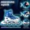 Role reglabile, Action One Start, 2 moduri de dispunere roti, sina aluminiu, M (34-37), Albastru