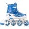 Role reglabile, Action One Start, 2 moduri de dispunere roti, sina aluminiu, M (34-37), Albastru