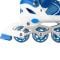 Role reglabile, Action One Start, 2 moduri de dispunere roti, sina aluminiu, M (34-37), Albastru