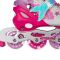 Role reglabile, Action One, Little Mermaid, roti luminoase, sina aluminiu, M (35-38), Roz