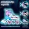 Role reglabile, Action One, Little Mermaid, roti luminoase, sina aluminiu, S (31-34), Purple