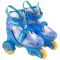 Role reglabile, Action One, incepatori, roti luminoase, S(31-34), Blue
