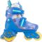 Role reglabile, Action One, incepatori, roti luminoase, S(31-34), Blue