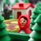 Joc de logica cu 48 de provocari, Smart Games, Little Red Riding Hood Deluxe