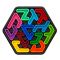 Joc de logica cu 120 de provocari, Smart Games, IQ Deluxe, Hexagon