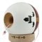 Jucarie de indemanare din lemn, Kendama X, Flippy, Rege, Super Sticky Legendary, Big Cups V2, 18 cm, Maro