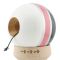 Jucarie de indemanare din lemn, Kendama X, Flippy, Royal Spike, King Size V3, Super Sticky, 18 cm, Roz