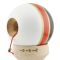 Jucarie de indemanare din lemn, Kendama X, Flippy, Royal Spike, King Size V3, Super Sticky, 18 cm, Rosu
