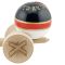 Jucarie de indemanare din lemn, Kendama X, Flippy, Royal Spike, King Size V3, Super Sticky, 18 cm, Rosu