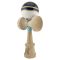 Jucarie de indemanare din lemn, Kendama X, Flippy, Royal Spike, King Size V3, Super Sticky, 18 cm, Albastru