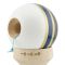 Jucarie de indemanare din lemn, Kendama X, Flippy, Royal Spike, King Size V3, Super Sticky, 18 cm, Albastru