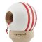 Jucarie de indemanare din lemn, Kendama X, Flippy, Chicanos, King Size V3, Super Sticky, 18 cm, Rosu, Alb