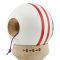 Jucarie de indemanare din lemn, Kendama X, Flippy, Chicanos, King Size V3, Super Sticky, 18 cm, Mov, Alb