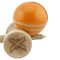 Jucarie de indemanare din lemn, Kendama X, Flippy, Rainbow, King Size V3, Super Sticky, 18 cm, Portocaliu, Maro