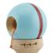 Jucarie de indemanare din lemn, Kendama X, Flippy, Silken, King Size V3, Super Sticky, 18 cm, Albastru