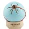 Jucarie de indemanare din lemn, Kendama X, Flippy, Silken, King Size V3, Super Sticky, 18 cm, Albastru