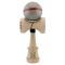 Jucarie de indemanare din lemn, Kendama X, Flippy, Silken, King Size V3, Super Sticky, 18 cm, Ice Gri