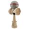 Jucarie de indemanare din lemn, Kendama X, Flippy, Silken, King Size V3, Super Sticky, 18 cm, Ice Gri