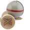 Jucarie de indemanare din lemn, Kendama X, Flippy, Silken, King Size V3, Super Sticky, 18 cm, Ice Gri