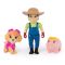 Set figurina si 2 animalute, Paw Patrol, Skye si Farmer Yumi, 20148173