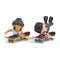 Set 2 mini placi de skateboard cu 2 figurine, Tech Deck, SK8 Crew, 20148777