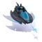 Figurina cu vehicul Batman, Ninja Strike, Katana Blade Batwing, 6074110