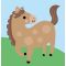 Set creativ dezlipeste, lipeste, joaca-te, Avenir, Dots4Fun, Animale de ferma
